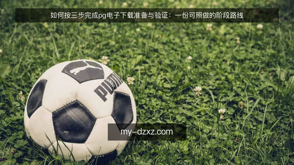 如何按三步完成pg电子下载准备与验证:一份可照做的阶段路线