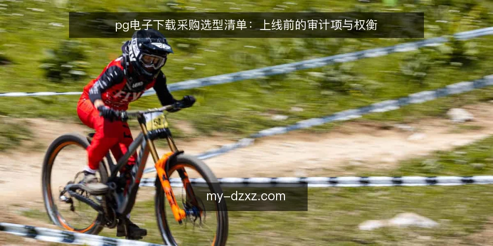 pg电子下载采购选型清单：上线前的审计项与权衡 — 为什么现在做一次采购审计 配图